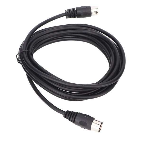 Cable DIN macho Maleto de clavija, Cable DIN de 6 clavijas Cable de sonido DIN grande Cable de conexión de sonido DIN Salida de alta intensidad