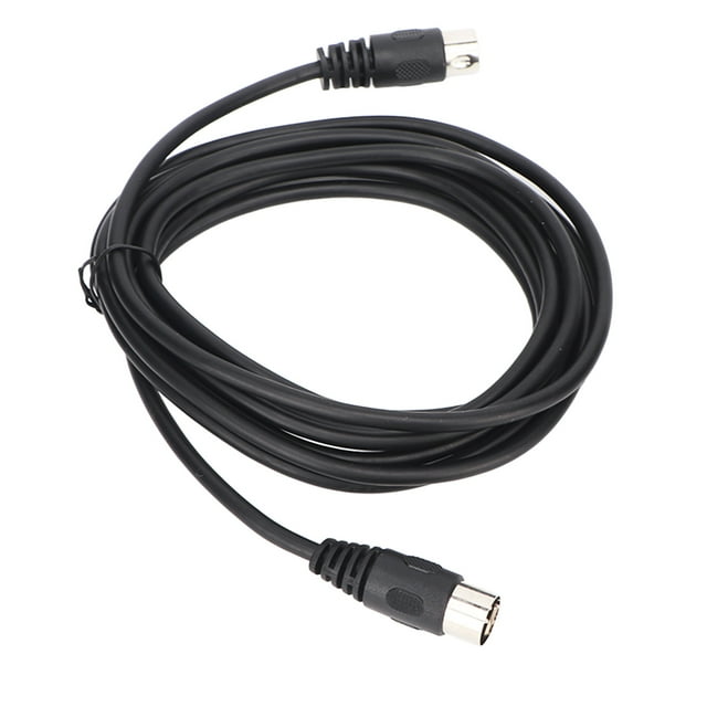 Cable DIN macho Maleto de clavija, Cable DIN de 6 clavijas Cable de sonido DIN grande Cable de conexión de sonido DIN Salida de alta intensidad