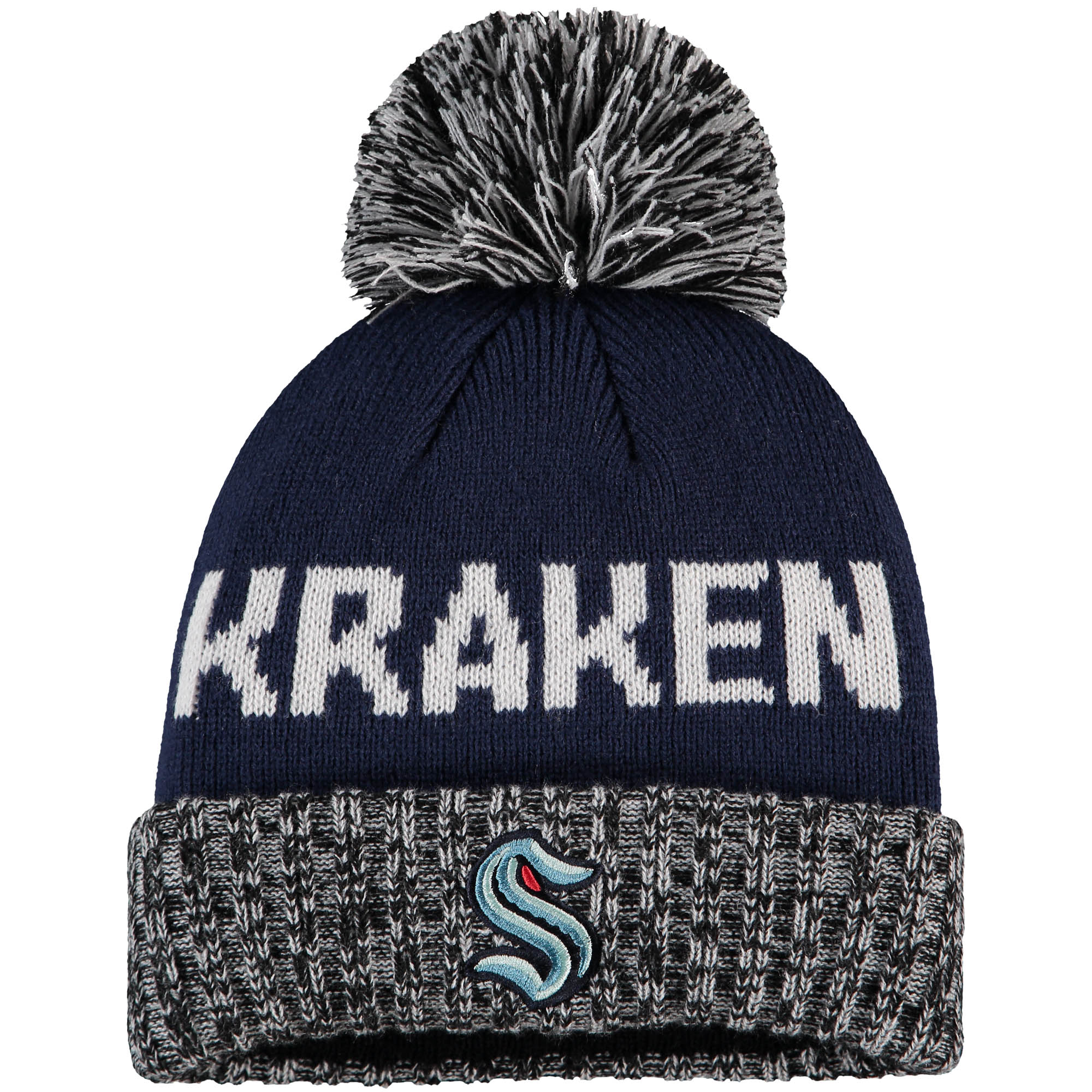 Iconic Cuffed Knit Hat with Pom 