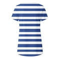 thumbnail image 4 of Blouses pour Femmes, Shorts pour Femmes, Blouse Décontractée à Boutons Imprimés Manches Courtes Col Rond Blouse/chemise, Blouses Manches Courtes pour Femmes, Blouses Manches Courtes pour Femmes, 4 of 5