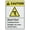 Warning Sign 3, variant on Caution Hazardous Material Storage Area Retro Vintage Sign 8"x12" - Wall Decor Plaque for Home Bar Pub Kitchen Restaurant, Material Storage Hazard Sign