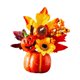 thumbnail image 4 of Decoración de calabazas otoñales, centros de mesa para Acción de Gracias, decoración de calabazas artificiales Estilo H, 4 of 9