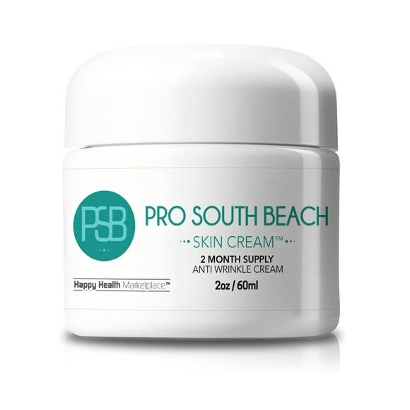 Pro South Beach Skin Cream - 2 Month Supply Anti Wrinkle Cream - Our Best Anti Aging Cream for Women - Anti Wrinkle Cream for Men - Anti Wrinkle Crea