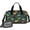 Dark Dinosaur Cactus, variant on Women Men Gym Bag,Dark Green Dinosaurs Christmas Pattern Small Duffle Bag Spend the Night Bags for Women with Shoes Compartment Washbag,Detachable Shoulder Strap,19.7x8.3x11 Inches