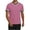 Hot Pink1, variant on Kojanyu Men's V-Neck Short Sleeve Shirts Contrast Trim Ringer Tees 2026 Casual Summer Tops Plus Size S-3XL