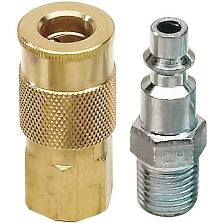 Campbell-Hausfeld MP515500AV 1/4" NPT Industrial Coupler and Plug