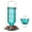 Turquoise, variant on Kingsyard Glass Hummingbird Feeder for Outdoor Garden Hanging, 24 Ounces, Ant Moat Included, Blue