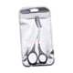 thumbnail image 5 of Tijera para cejas de acero inoxidable, recortador de cejas, depilación profesional de pestañas, herramienta de belleza para maquillaje para hombres y Negro Fernando Ceja, 5 of 7