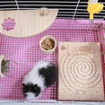 thumbnail image 3 of Mastican Chinchilla Cobaya Juguete Complimentos Mascota Color Brillante Ecológico Duradero Yuyangstore PET COBBIT WOOD PAD, 3 of 8