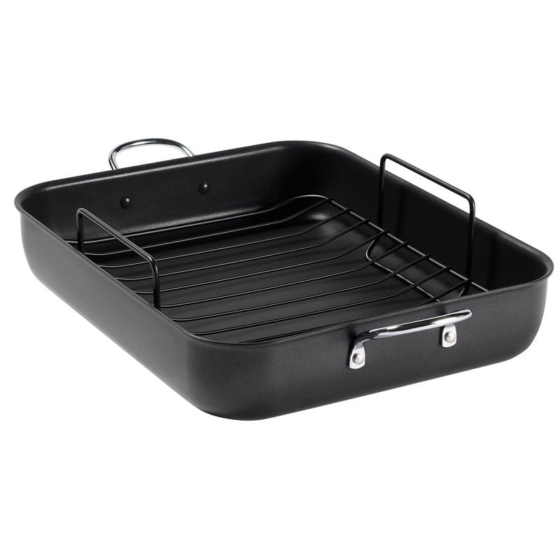 Calphalon Premier Hard-Anodized Nonstick 16-Inch Roaster with Rack