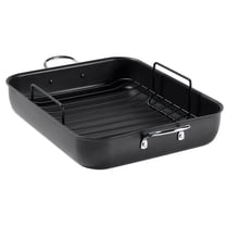 Simply Cook 13"x16" Nonstick Roaster Black