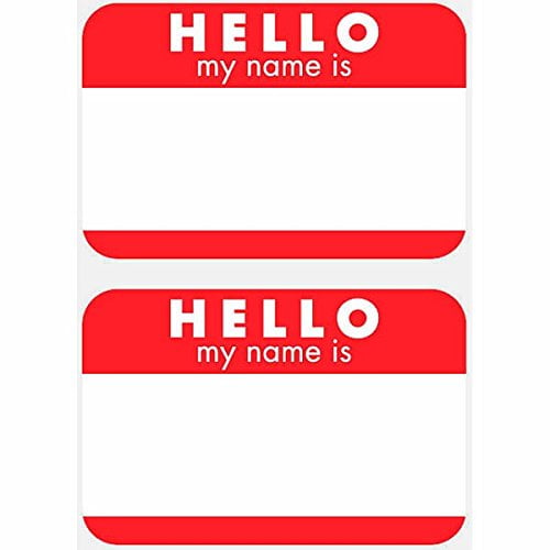 100ct Happy Birthday (Your Name) Stickers