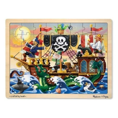 Pirate Ship Jigsaw - Pirate Adventure Jigsaw Puzzle (48 Pc)