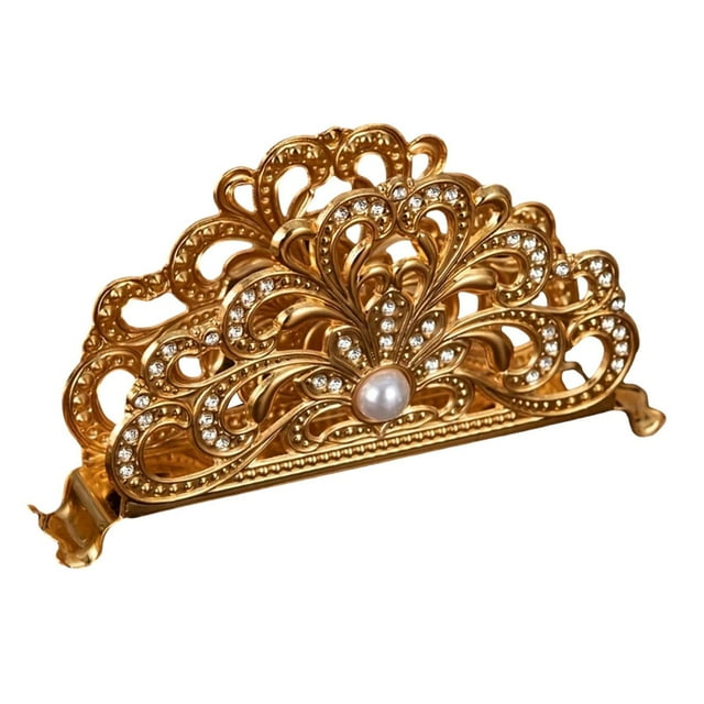 Soporte de servilleta Organizador de servilletas Organizador Metal Toalla decorativa de papel Toalla de toalla de toalla para la cafetería Comedor de Oro