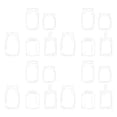 thumbnail image 1 of Transparent Sticker Package Bottle Dried Flower Hand Account Sticker Transparent Bookmark Glass Bottle Sticker Decoration, 1 of 2