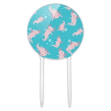 PINK OPAQUE / PINK Layered Cake Topper - HAPPY BIRTHDAY - Itty Bitty Cake Toppers