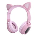 thumbnail image 3 of Headphone, On Ear Headphone Foldable  for Music for Game Pink, 3 of 7