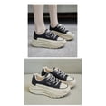 thumbnail image 4 of Summer Sneakers for Women,Sports Shoes Anti Slip with Thick Sole,Breathable Rise Stylish for Walking,Running,Shopping (Black), 4 of 9
