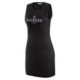 thumbnail image 2 of Women's WEAR by Erin Andrews x Gracie Hunt Black Las Vegas Raiders Ribbed Tank Dress, 2 of 4
