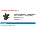 thumbnail image 2 of Ambient Temp Sensor - Compatible with 2011 - 2020 Ford F-250 Super Duty 2012 2013 2014 2015 2016 2017 2018 2019, 2 of 2