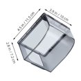 thumbnail image 2 of SWETRACE 4Ud Protector Impermeable Para Tomas Eléctricas Color Negro Para Uso En Ambientes Húmedos, 2 of 8