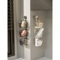 thumbnail image 1 of Cesta de almacenamiento para cebolletas, jengibre y ajo, rejilla de almacenamiento con ventosas, artefacto de almacenamiento para montaje en pared de cocina, cesta colgante pequeña sin perforaciones, 1 of 5