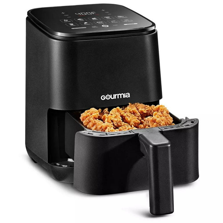 Gourmia 2qt Digital Air Fryer With 10 Presets & Guided Cooking