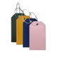 thumbnail image 1 of Paquete de 4 etiquetas de cuero para equipaje, etiquetas para bolsos de viaje, etiquetas para maletas, etiquetas de cuero sintético para maletas de mujeres y niños, divertidas y lindas, 1 of 5