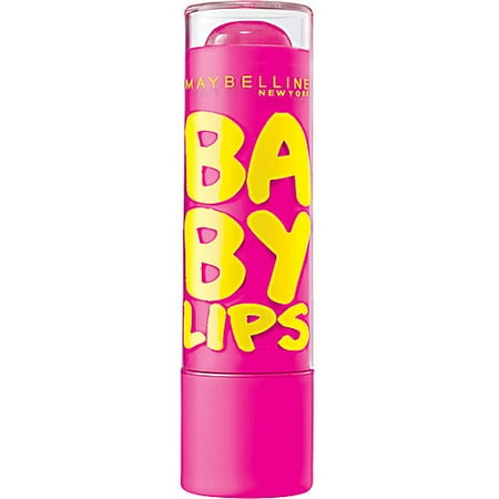 Maybelline New York Baby Lips Moisturizing Lip Balm, Pink Punch, 0.15 Oz