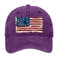 thumbnail image 2 of Helii American Flag Baseball Cap USA Hat for Men Women,Adjustable Sun Hat Trucker Dad Hat Snapback Caps Daily Outings Hat Outdoor Sports Hat, 2 of 3