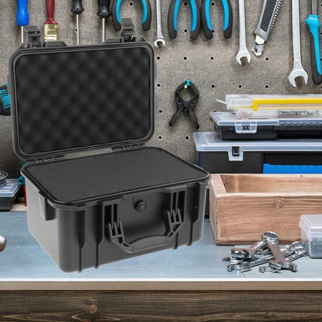 Caja protectora de usos múltiples con equipo de seguridad de esponja Protección a prueba de golpes Transporte Caja de almacenamiento universal sellada estilo A Baoblaze Estuche de almacenamiento