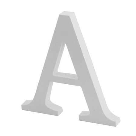 Letter English Alphabet - Wedding Party Home Plywood Decoration English A Letter Alphabet DIY Wall White