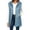 *Blue, variant on VBVC Women's Long Puffer Vest with Pockets , Quilted Hooded Sleeveless Jacket For Women, S-3XL
