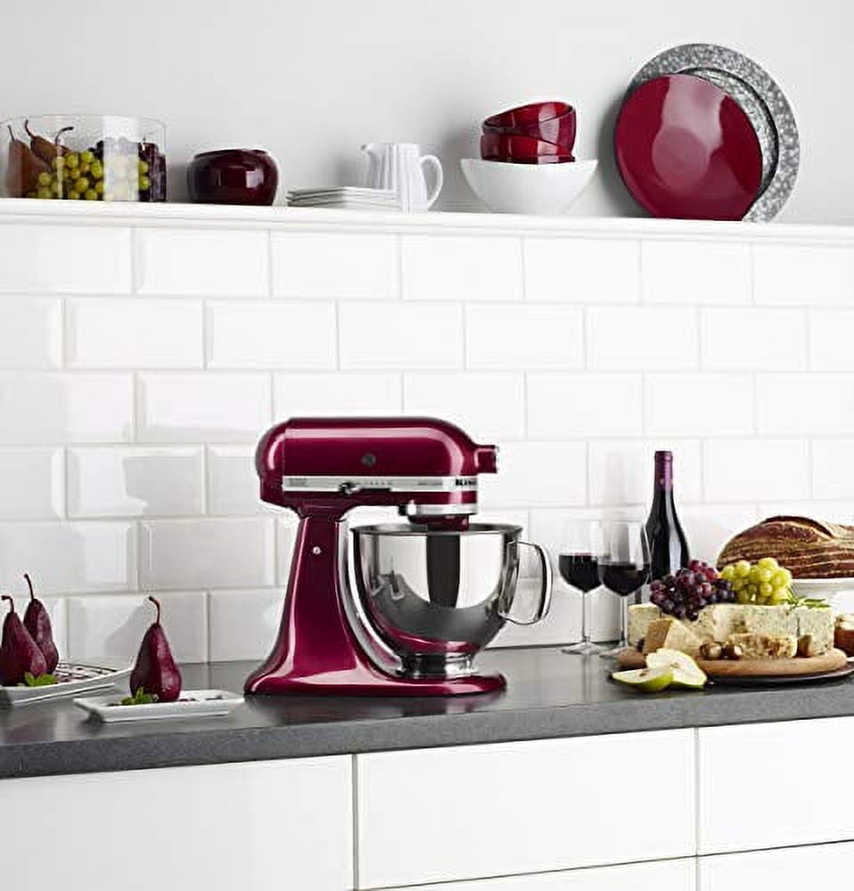 KitchenAid KSM150PSBX 5-Qt. Stand Mixer, Bordeaux (Used) - Walmart.com