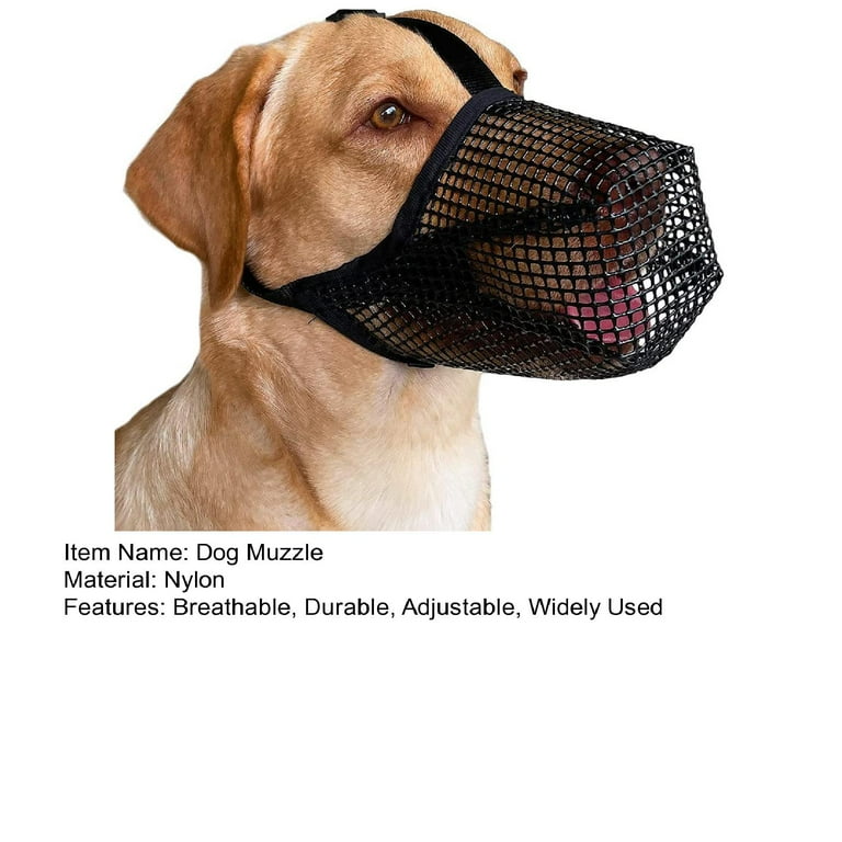 Adjustable top mesh muzzle