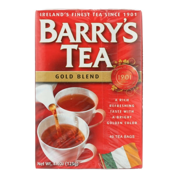 barry's tea, gold blend, 40 tea bags (pack of 6) - Walmart.com - Walmart.com