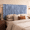 Blue Stonewash, variant on Barn Walls Solid Wood Headboard, Queen Size - Blue Powderwash