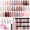 Nude, variant on AZUREBEAUTY 31 Pcs Dip Powder Nail Kit Starter 20 Colors Glitter Nude Green Mermaid Serie Dip Powders Liquid Set with Base Top Coat Activator French Nails Art Manicure DIY Salon Christmas Gift