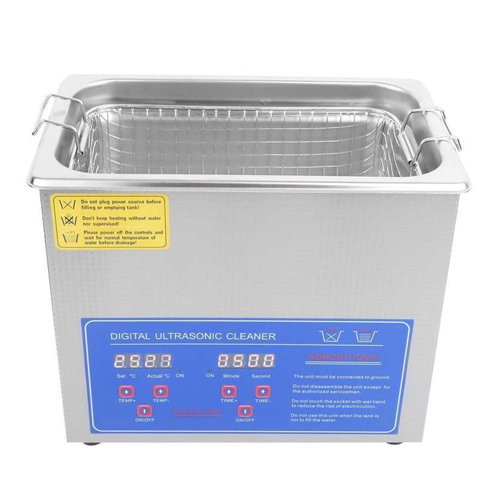 1.3L 2L 3L Digital Ultrasonic Cleaner Bath Ultrasonic Cleaner Timer Heated Washer Jewelry Glasses Ultrasound Cleaning Machine ,Strong Cleaning