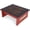 Brown, variant on One Step Stool for Adults Seniors with Non-Slip Rubber Step Surface, 6.9" Heavy Duty Wood Stepping Stool with450 LB Capacity Bed Steps for High Beds, Bathroom, Bedroom, Kitchen & Kids Bedside Support