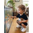 thumbnail image 6 of BemeyourBBs Toddler Baby Boy Summer Clothes 2 Pieces Outfit Waffle Knit Contrast Short Sleeve T Shirts and Pockets Shorts Set, 6 of 9