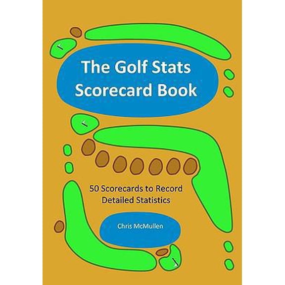 Pre-Owned The Golf STATS Scorecard Book: 50 Scorecards to Record Detailed Statistics