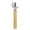 Khaki, variant on Stainless Steel Opener with T Shape and Wooden Handle Durable and Easy to Clean