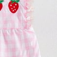 thumbnail image 6 of Kogui Toddler Girls Jumpsuits Romper Toddler Girl Sleeveless Jumpsuits Outfits Ruffle Sleeveless Romper 0 3 6 9 12 18 24 Months (Red,3-4 Years), 6 of 8