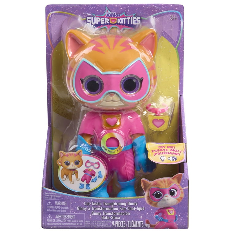 Disney Junior SuperKitties Cat-Tastic Transforming Ginny