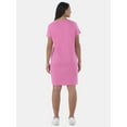 thumbnail image 2 of Time and Tru Women's Cotton T-Shirt Dress, Sizes XS-XXXL, 2 of 4