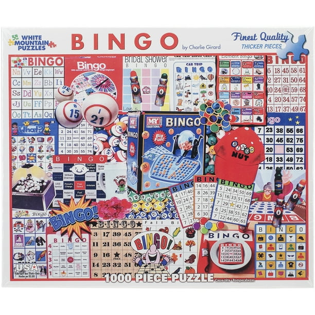 Bingo Jigsaw Puzzle, 1000pieces, 24" x 30"