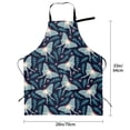 thumbnail image 6 of Goofa Glowing Butterfly Printed Waterproof Apron 33" Chef Aprons for Men Heavy Duty Chemical Work Apron Adjustable Bib Apron, 6 of 9
