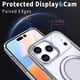 thumbnail image 5 of For iPhone 17 Pro Max Case Compatible with MagSafe TPU + PC Kickstand Phone Cover - Navy Blue, 5 of 5