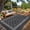 8*10ft-Black gray, variant on Waterproof Outdoor Rug 8x10 Reversible Plastic Straw Rug Modern Geometric Large Floor Carpet Lightweight Foldable Camping Mat for Outdoors RV Patio Backyard Picnic Orange/White